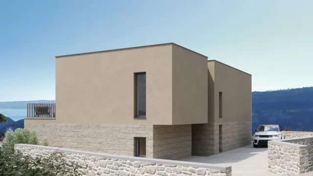 Omiš - Moderna vila u izgradnji 154 m2