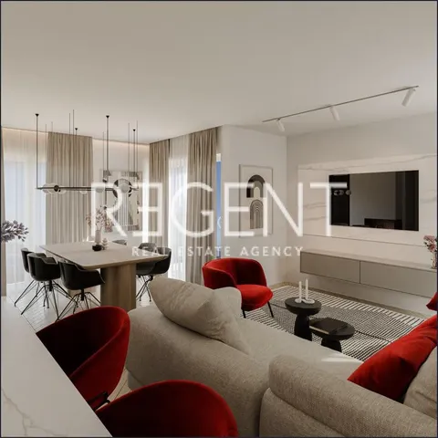 Trogir, Čiovo - Penthouse u novogradnji sa pogledom na more 121 m2
