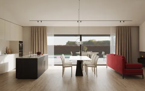 Istra, Žminj - Moderna prizemnica s bazenom 106 m2