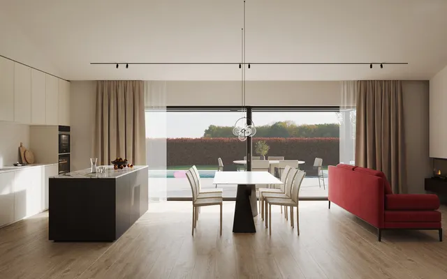 Istra, Žminj - Moderna prizemnica s bazenom 106 m2