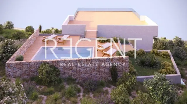 Rogoznica, Ražanj - Vila u izgradnji prvi red uz more 250 m2