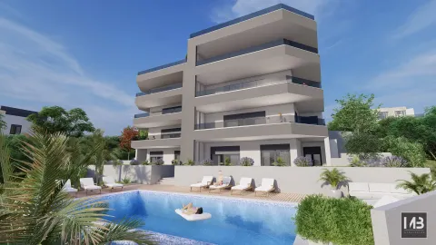 Trogir, Čiovo - Dvosoban stan s pogledom na more 80,25 m2