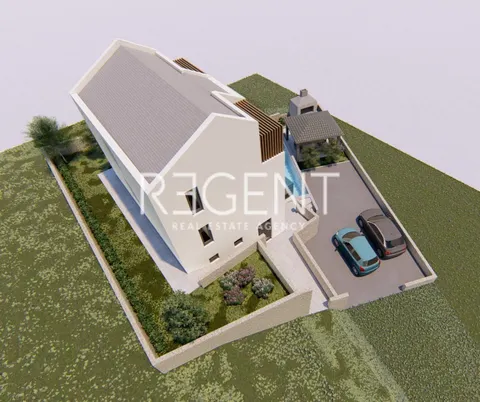 Trogir, Sevid - Luksuzna vila s otvorenim pogledom na more 165 m2