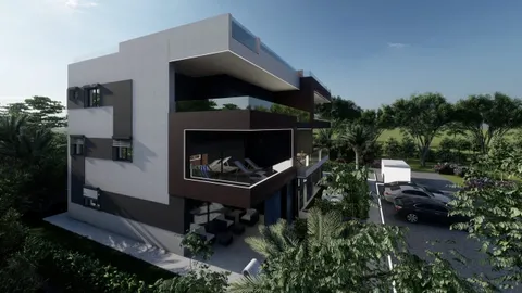 Zadar, Zaton - Luksuzan dvoetažni penthouse u blizini mora, 169 m2