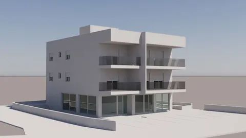 Trogir, Čiovo - Moderna stambena zgrada u izgradnji