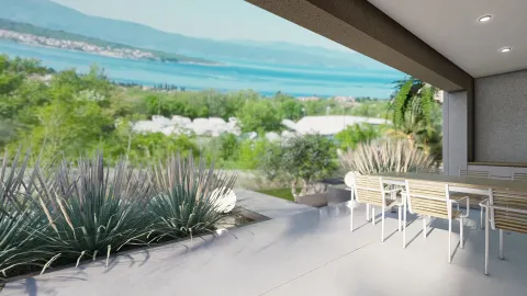 Luksuzna Vila Krk, Malinska – Vila IV u sklopu resorta