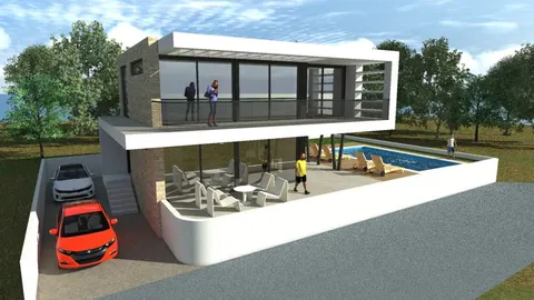 Umag, Crveni Vrh - Vila s pogledom na golf terene