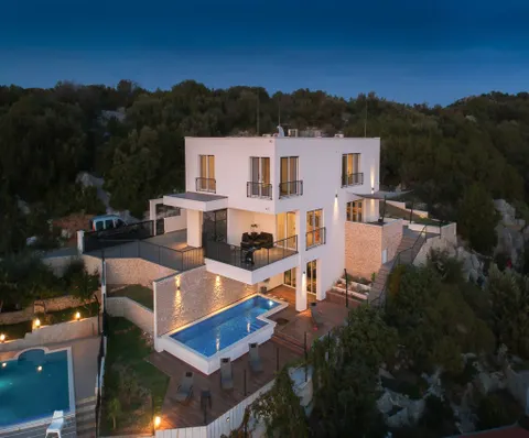 Trogir, Čiovo – Prekrasna vila s pogledom na more