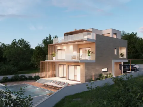 Šibenik, Dvornice- Luksuzna vila u izgradnji