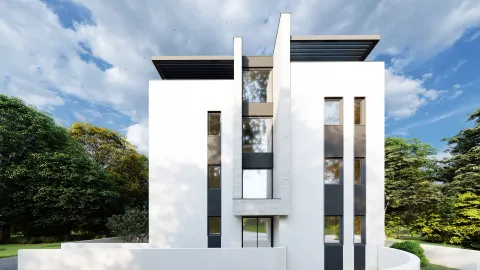 Zadar, Diklo - Luksuzan četverosoban stan s krovnom terasom 151 m2, NOVOGRADNJA