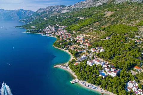 Makarska, Brela - Zemljište s projektom vile 422 m2