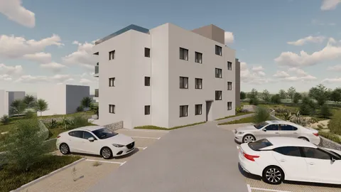 Trogir, Okrug Gornji – Dvosoban stan s loggiom 58 m2 novogradnja