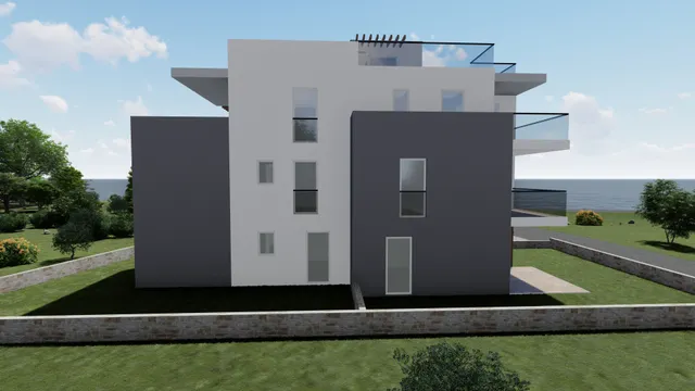 Vodice, Srima - Moderan stan u novogradnji 183 m2