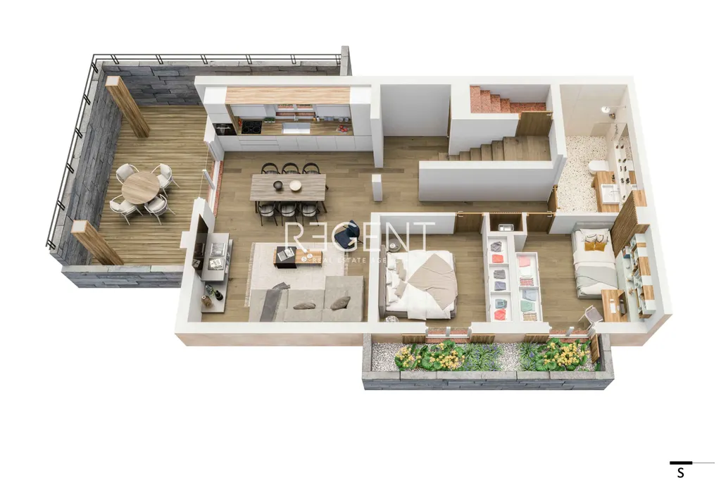 Istra, Umag - Moderan trosoban stan u kompleksu dvije stambene zgrade 89,60 m2 – Novogradnja
