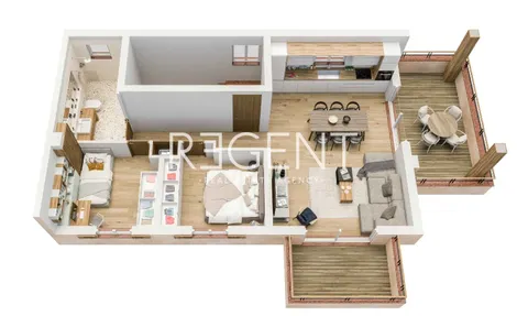 Istra, Umag - Moderan trosoban stan u kompleksu dvije stambene zgrade 72,42 m2 – Novogradnja