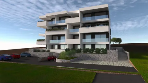 Trogir, Okrug Gornji – Dvosoban stan s terasom 66 m2 novogradnja