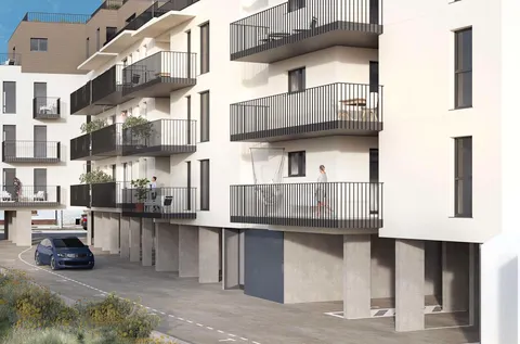 Zagreb, Črnomerec - četverosoban stan s balkonom i loggiom 71 m2 novogradnja