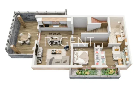 Istra, Umag - Moderan trosoban stan u kompleksu dvije stambene zgrade 89,60 m2 – Novogradnja