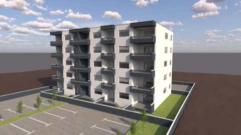 Trogir, Seget Donji – Dvosoban stan s loggiom 75 m2, novogradnja