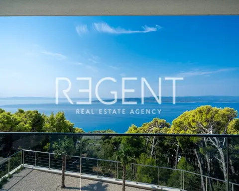 Makarska, Brela - Luksuzna vila s panoramskim pogledom na more 317 m2