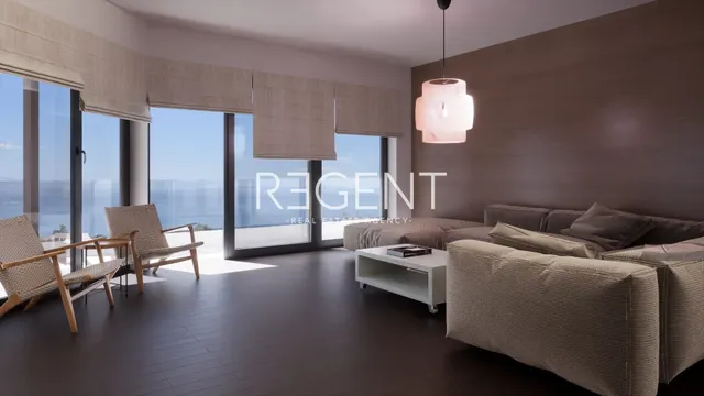 Kvarner, Opatija – Luksuzan dvosoban stan s pogledom na more 89 m2