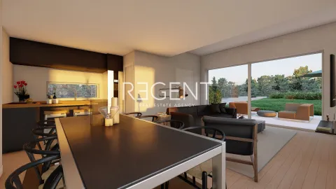 Zagreb, Remete - Moderan trosoban stan s vrtom u stambenoj novogradnji 125 m2