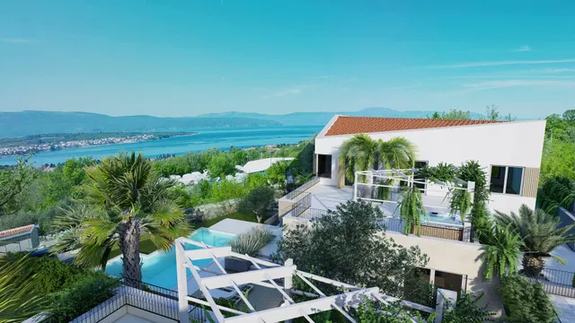 Luksuzne vile Krk, Malinska