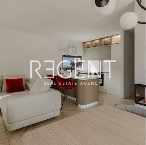 Trogir, Čiovo - Penthouse u novogradnji sa pogledom na more 121 m2