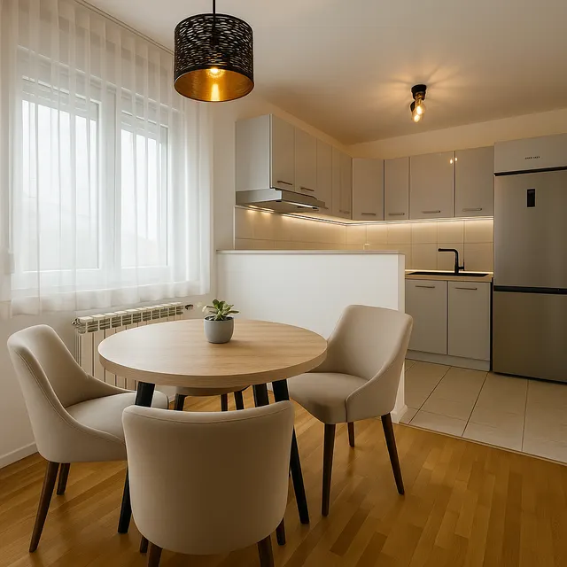 Zagreb, Trešnjevka – Namješten dvosoban stan 44 m² za najam