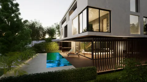 Opatija, Kastav – Dvoetažni penthouse u luksuznom kompleksu 227 m2