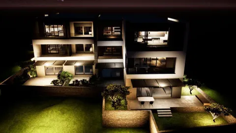Šibenik, Žaborić – Luksuzan stan 72 m² s terasom i vrtom
