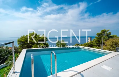 Makarska, Brela - Luksuzna vila s pogledom na more 268 m2