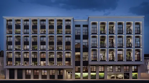 Zagreb, Trešnjevka, "Allegheny plaza" - Poslovni prostor u suvremenom stambeno - poslovnom kompleksu 102 m2