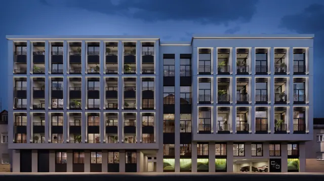 Zagreb, Trešnjevka, "Allegheny plaza" - Poslovni prostor u suvremenom stambeno - poslovnom kompleksu 102 m2