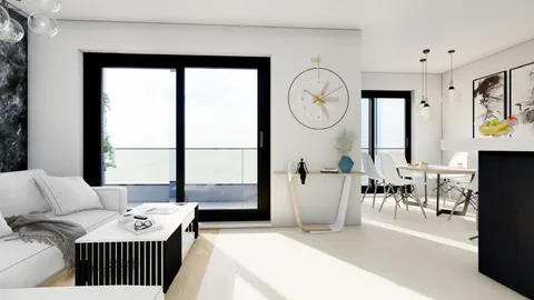 Kaštela, Kaštel Lukšić - Jednosoban stan 60 m2 s lođom novogradnja KREDIT