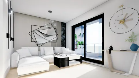 Kaštela, Kaštel Lukšić - Jednosoban stan 60 m2 s lođom novogradnja KREDIT
