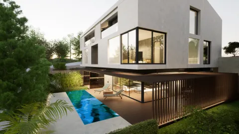 Opatija, Kastav - Dvoetažni penthouse s krovnom terasom 213 m2