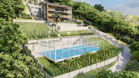 Omiš, Borak – Zemljište s projektom za izgradnju tri luksuzne vile 2460m2