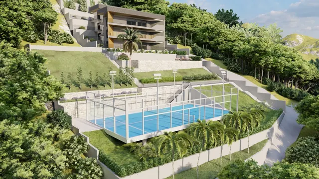 Omiš, Borak – Zemljište s projektom za izgradnju tri luksuzne vile 2460m2