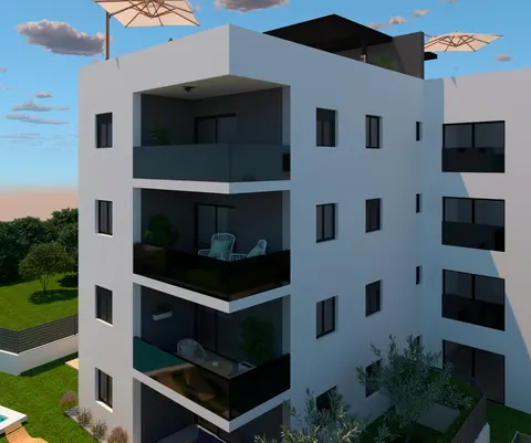 Trogir, Okrug Gornji – Dvosoban penthouse s krovnom terasom 77 m2 novogradnja