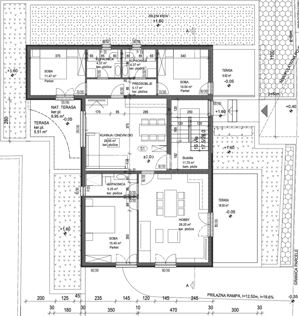 Kaštela, Kaštel Stari - Trosoban stan 119 m2 s terasom NOVOGRADNJA
