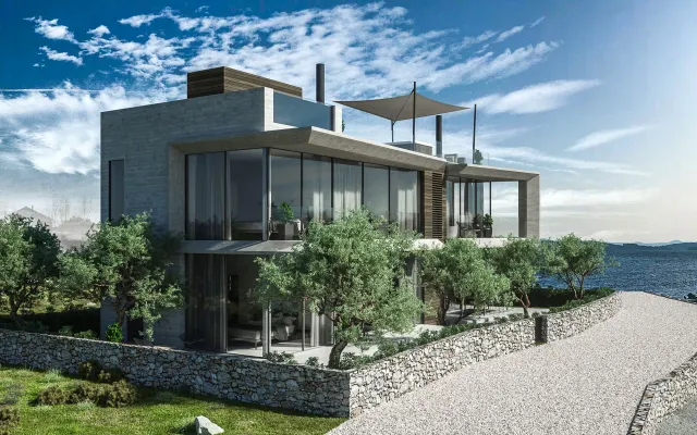 Sukošan – Luksuzna moderna vila s bazenom 441 m2