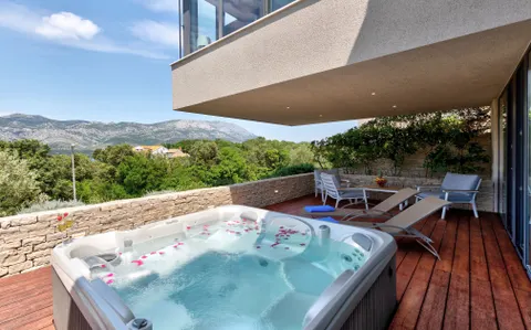 Korčula - Moderne dizajnerske vile s pogledom na more