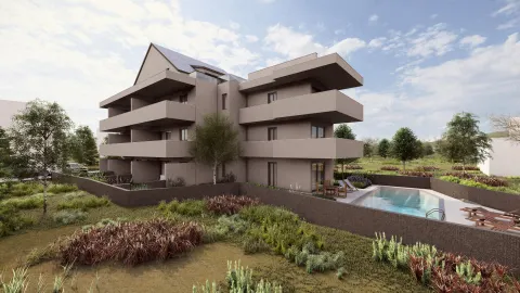 Šibenik, Rogoznica - Penthouse s privatnim bazenom na terasi 92 m2