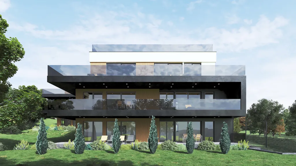 Zagreb, Gračani - Projekt luksuznog stambenog kompleksa , novogradnja