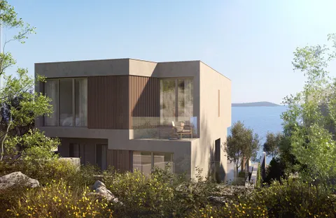 Trogir, Sevid - Luksuzna vila prvi red do mora 350 m2