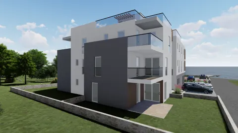 Vodice, Srima - Poslovni prostor u prizemlju zgrade 92 m2