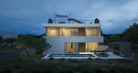Sukošan – Luksuzna moderna vila s bazenom 411 m2
